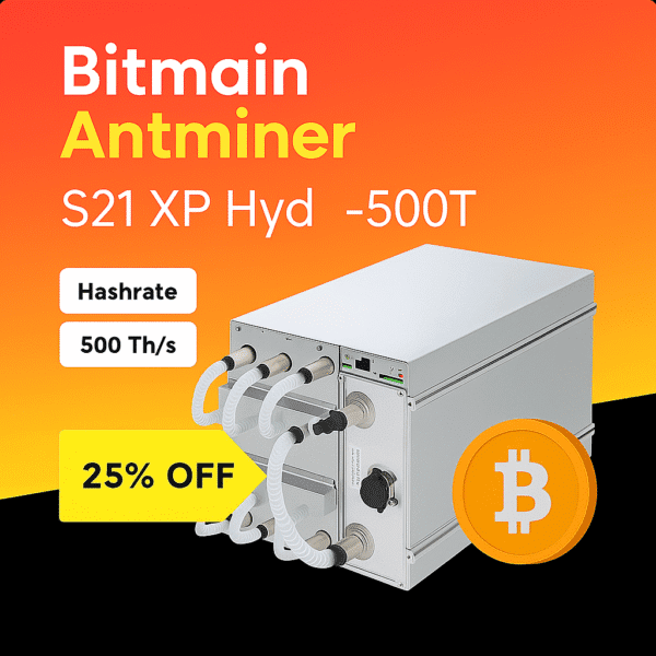 Antminer S21 XP+ Hydro – 500Th/s