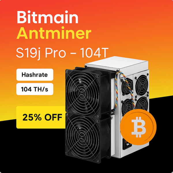 Antminer S19J Pro – 104T
