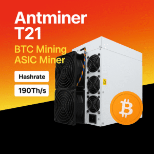 Antminer T21 – 190Th/s BTC Mining ASIC Miner