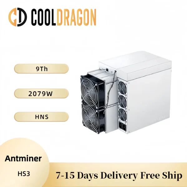 Antminer HS3 – 9 TH/s Handshake (HNS) ASIC Miner | Efficient HNS Cryptocurrency Mining