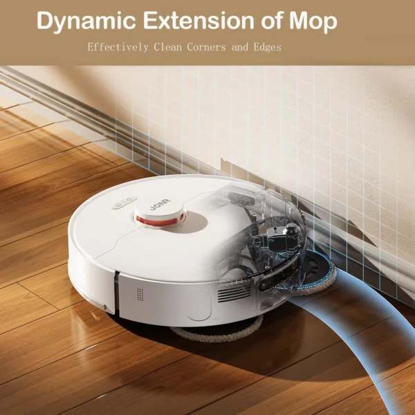JONR Robot Vacuum P20 PRO International Edition Mopping Vacuuming Dipes Automatic Cleaning Dust Collecting Drainage Water - Image 4