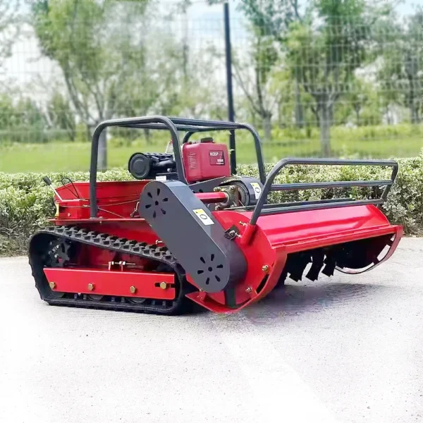 Remote Control Flail Mower Robot CE EPA Certified 550mm 800mm 1000mm Cutting Width - Image 3