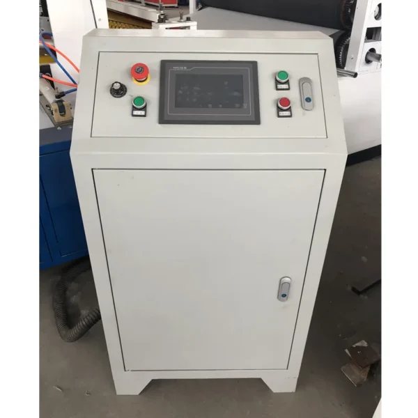 Tissue Paper Rewinding and Cutting Machine Toilet Paper Roll Production Line with Full Automatic Packing System - Image 6