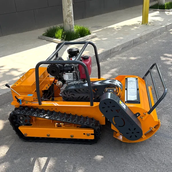 Customized High Quality Heavy Duty Remote Controlled Powered Flail Mower for Agriculture and Forestry Weeding Crawler Mower - Image 2