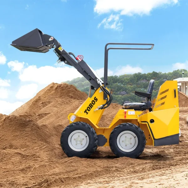 TOROS Small Wheel Skid Steer Laoder Wholesale Customize Mini Skid Steer Loader Chinese High Quality Minicargador Customizable - Image 3