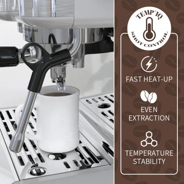 SEJOY CM7000 Espresso Machine with Built-in Grinder Fully Automatic Coffee Maker 20 Bar Professional Milk Frother - Image 4
