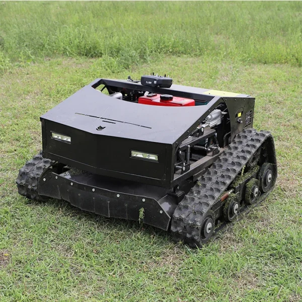 Crawler Remote Control Robot Lawn Mower Remote Control Slope Mower Self Propelled Gasoline Lawn Mower - Image 3