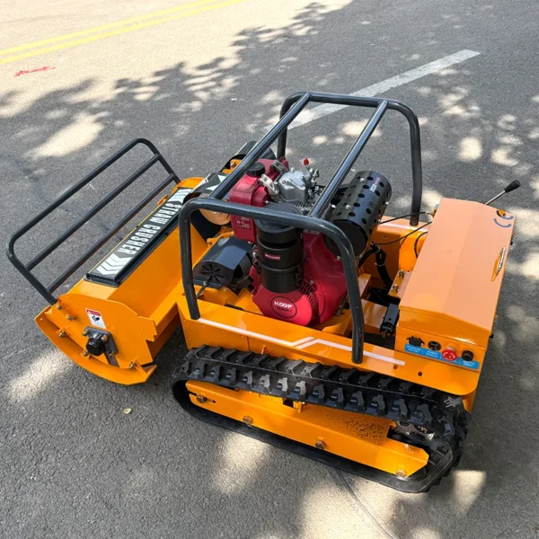 Customized High Quality Heavy Duty Remote Controlled Powered Flail Mower for Agriculture and Forestry Weeding Crawler Mower - Image 4