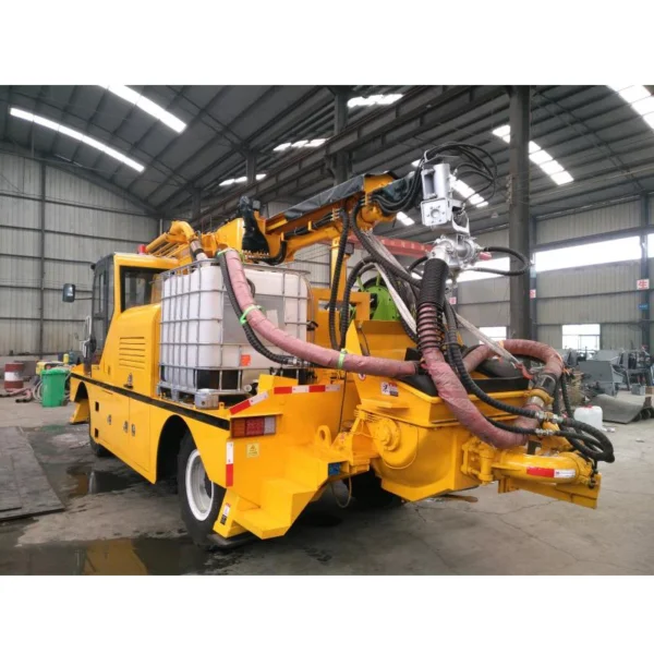 Good Quality Robotic Shotcrete Machine Concrete Shotcrete Pump Spraying Machine with 30CBM/h Truck Mounted Shotcrete Machine - Image 3
