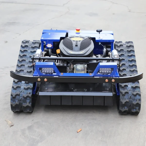 Crawler Remote Control Robot Lawn Mower Remote Control Slope Mower Self Propelled Gasoline Lawn Mower - Image 4