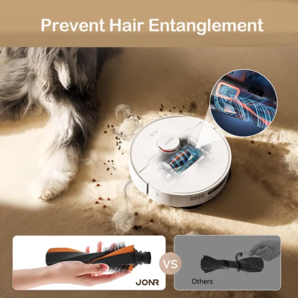 JONR Robot Vacuum P20 PRO International Edition Mopping Vacuuming Dipes Automatic Cleaning Dust Collecting Drainage Water - Image 3