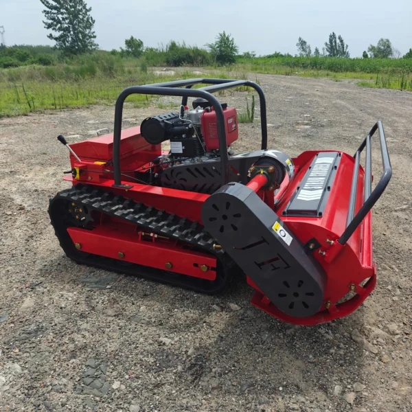 Lawn Mower Gasoline Farm Crawler Wheel Self Propelled Robot Grass Cutter Lawn Mower - Image 2