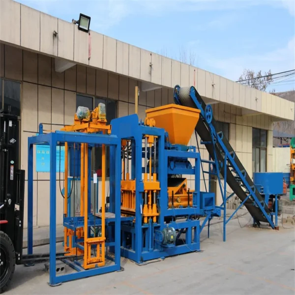 Ghana Lowest Cost Semi Auto Paver Machinery Manual Brick Cement Bricks Making Machine with Raw Material and New Condition - Image 3