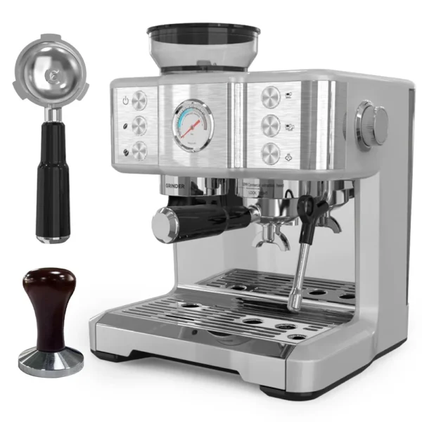 SEJOY CM7000 Espresso Machine with Built-in Grinder Fully Automatic Coffee Maker 20 Bar Professional Milk Frother