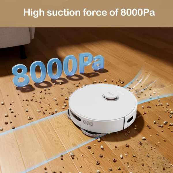JONR Robot Vacuum P20 PRO International Edition Mopping Vacuuming Dipes Automatic Cleaning Dust Collecting Drainage Water - Image 5