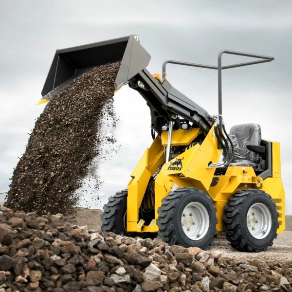 TOROS Small Wheel Skid Steer Laoder Wholesale Customize Mini Skid Steer Loader Chinese High Quality Minicargador Customizable