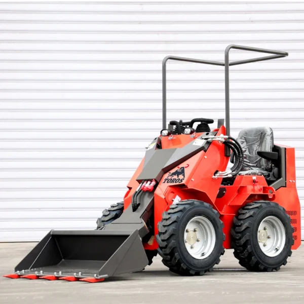 TOROS Small Wheel Skid Steer Laoder Wholesale Customize Mini Skid Steer Loader Chinese High Quality Minicargador Customizable - Image 6