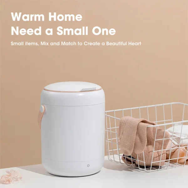 Portable Washing Machine Underwear Socks Ultrasonic Mini Washer For Travel Home Business Trip Laundry Appliances UK/EU/US Plug - Image 4