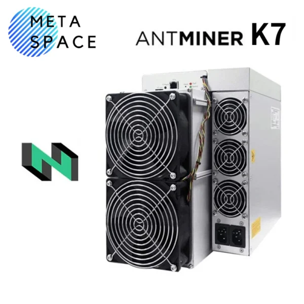 Antminer K7 – CKB ASIC Miner (58T–66T) with 3080W Power | Eaglesong Algorithm Crypto Mining Rig