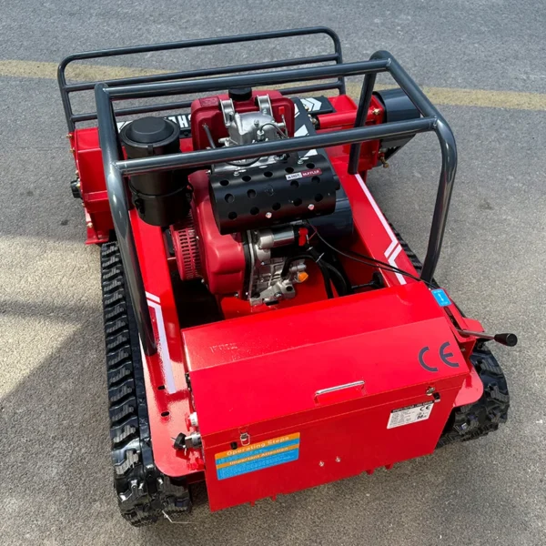 Customized High Quality Heavy Duty Remote Controlled Powered Flail Mower for Agriculture and Forestry Weeding Crawler Mower