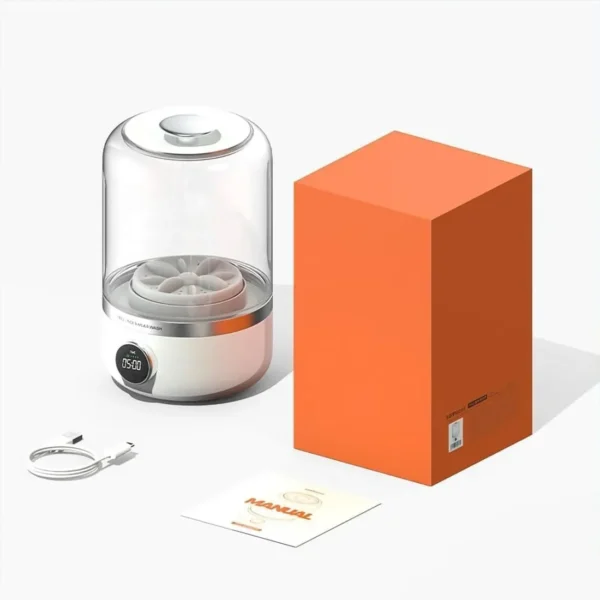 Wireless washing machine portable underwear cleaner 1L mini Socks Washing Machine Dehydratable Laundry Bucket - Image 5