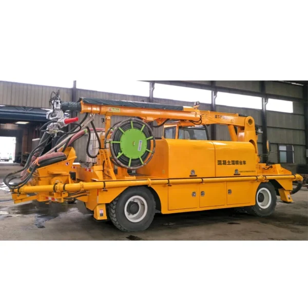 Good Quality Robotic Shotcrete Machine Concrete Shotcrete Pump Spraying Machine with 30CBM/h Truck Mounted Shotcrete Machine