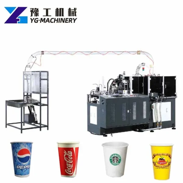 Professional Manufacturer Automatic Coffee Tea Cup Making Machine Price Paper Cup Forming Machine 90 Pcs/min Production Capacity - Image 2
