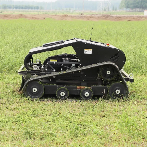 Crawler Remote Control Robot Lawn Mower Remote Control Slope Mower Self Propelled Gasoline Lawn Mower - Image 5